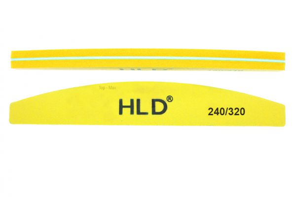 HLD Polerka łódka/ półksiężyc 240/320 żółta